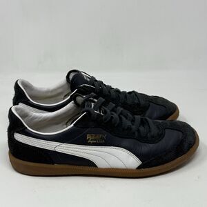 Puma Super Liga Og Retro Sneakers Mens 10.5 Navy Blue Leather Suede Preppy Shoes